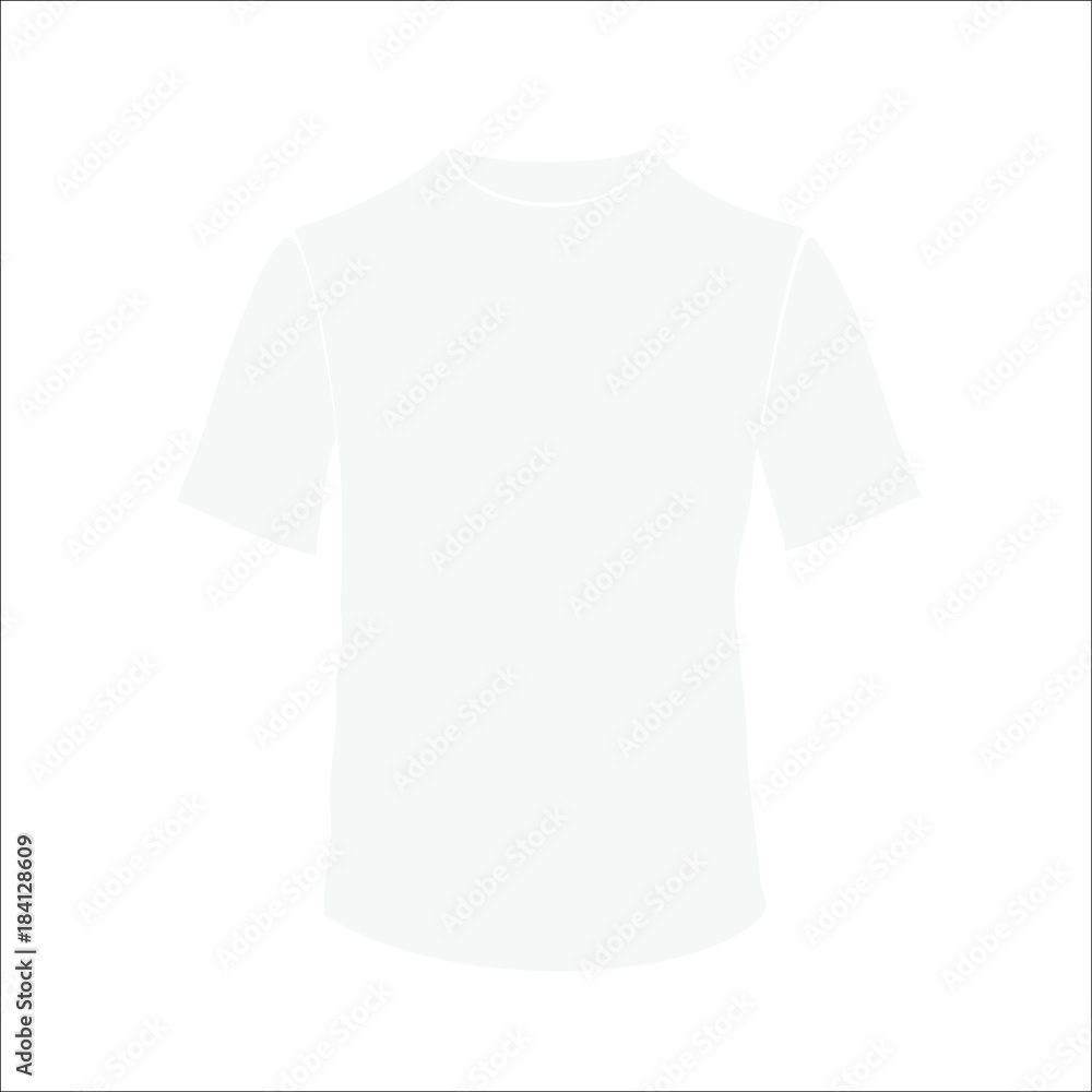 Naklejka premium tshirt icon white colored