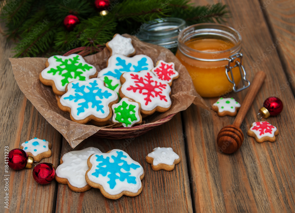 Christmas ginger and honey cookies Christmas ginger and honey cookies