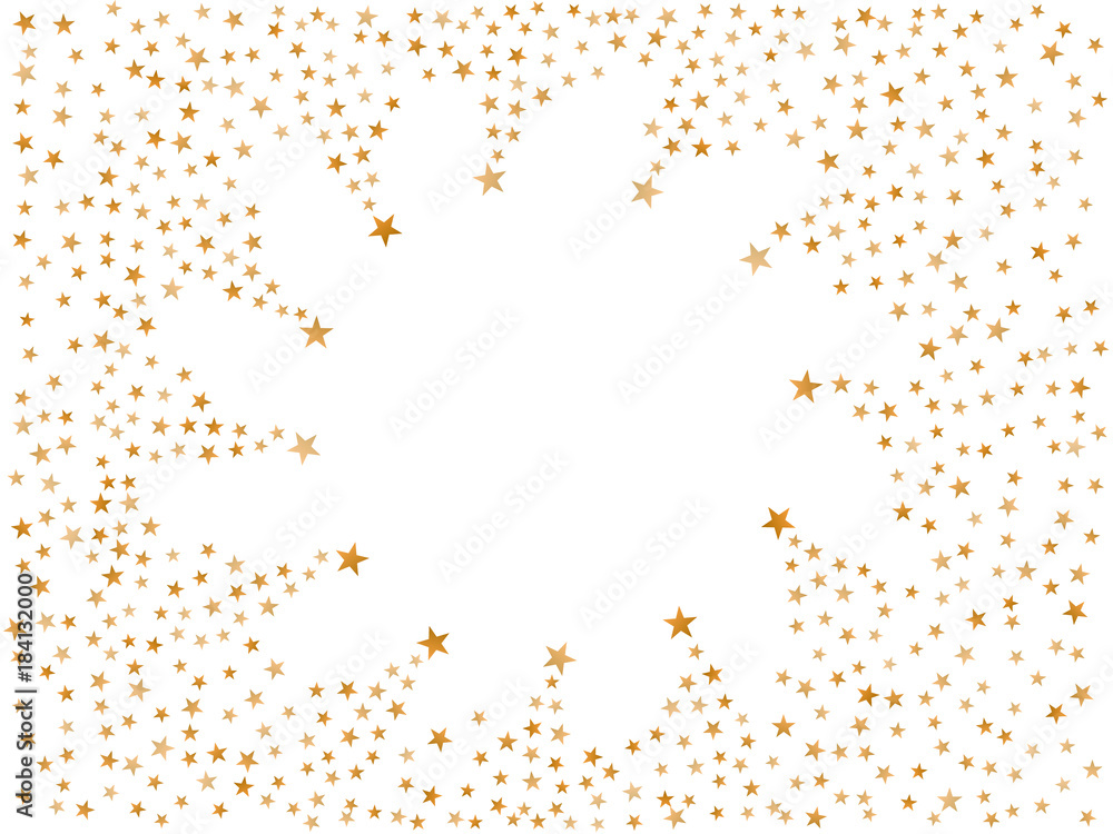 Orange stars background on white. Vector abstract decoration. Orange stars background on white. Vector abstract decoration.