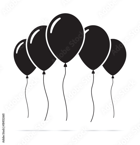 Set of balloons