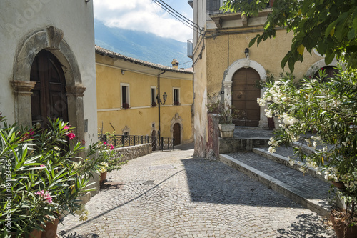 Pettorano sul Gizio (Abruzzi, Italy), historic village