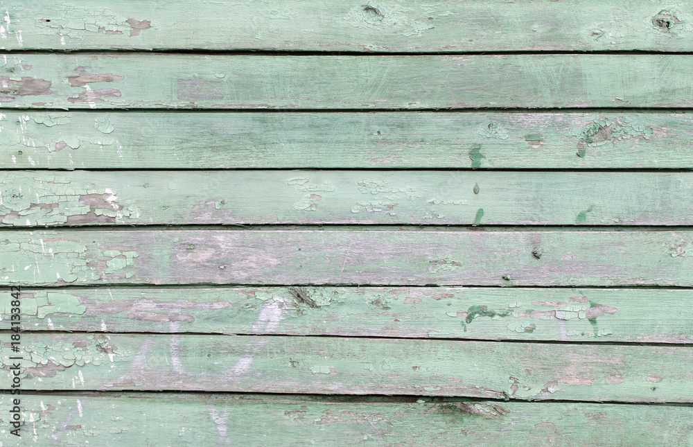 Background of horizontal green boards. Background of horizontal green boards.