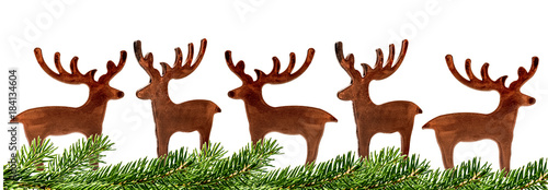 Weihnachtsdekoration Hirsch