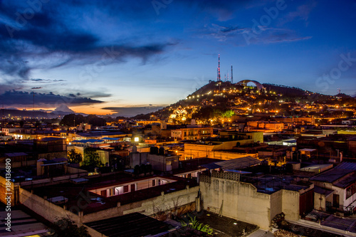 Oaxaca de Juárez at night - Oaxaca - Mexico