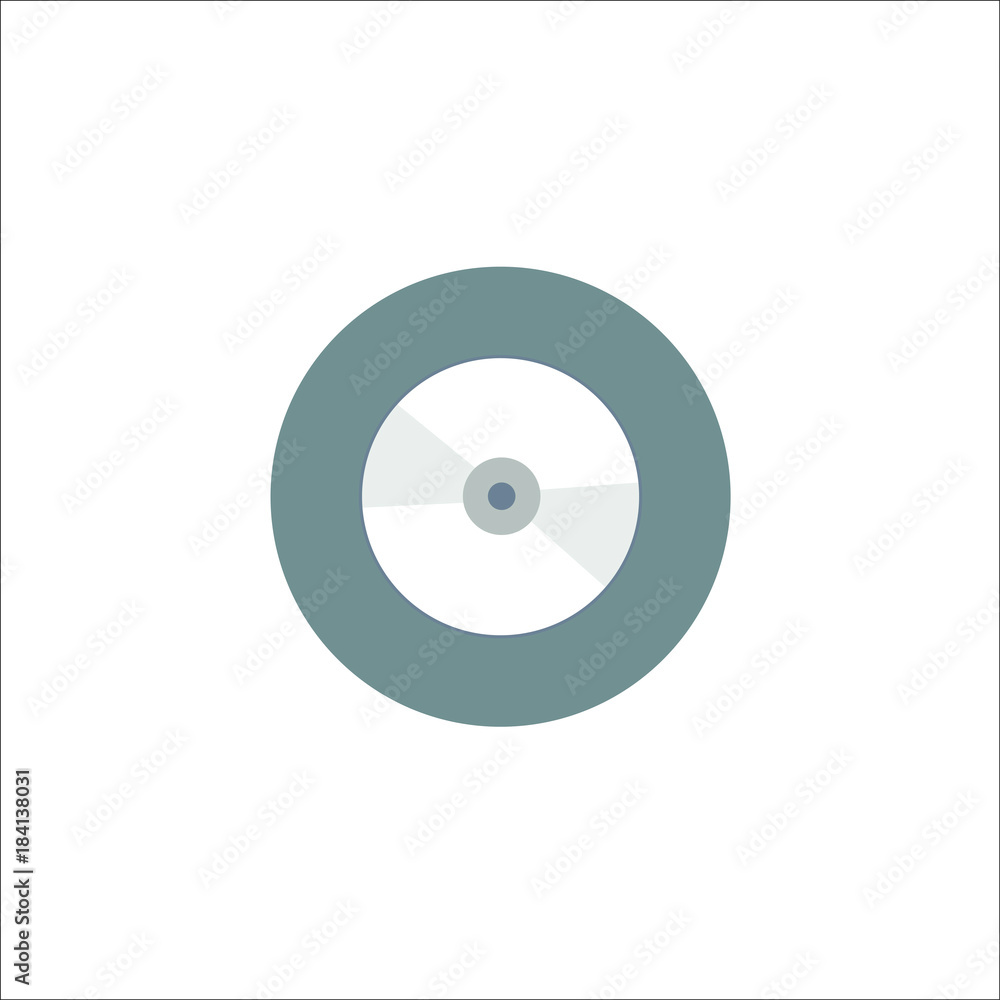 Compact Disk icon. Vector concept illustration for design. Compact Disk icon. Vector concept illustration for design.