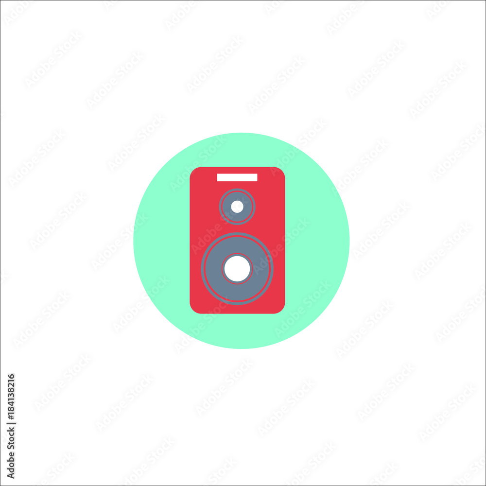 Speaker icon. Vector Illustration Speaker icon. Vector Illustration
