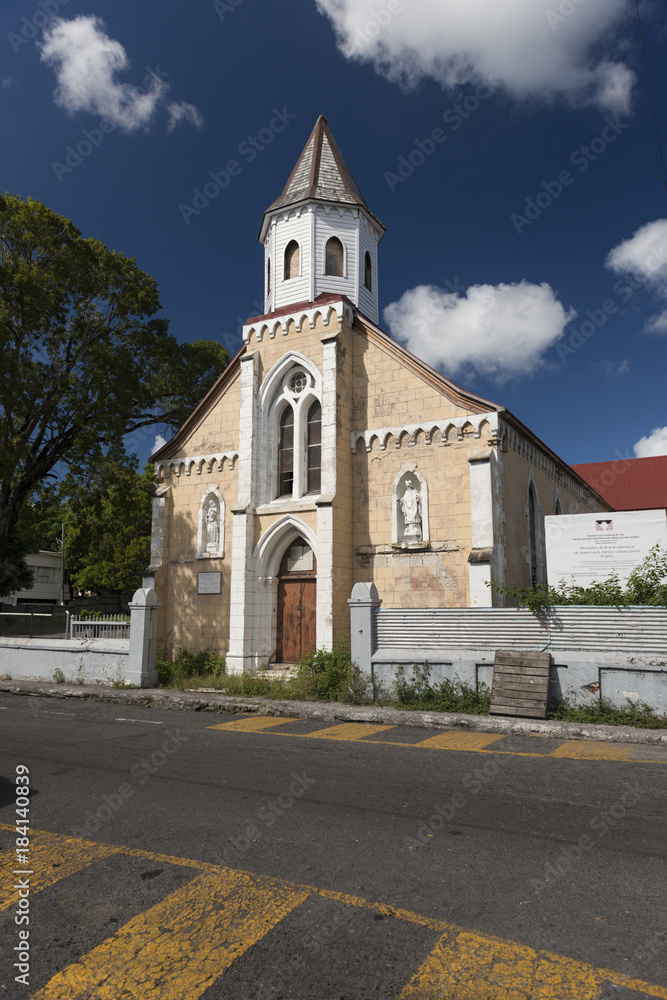 Historical Church on Antigua