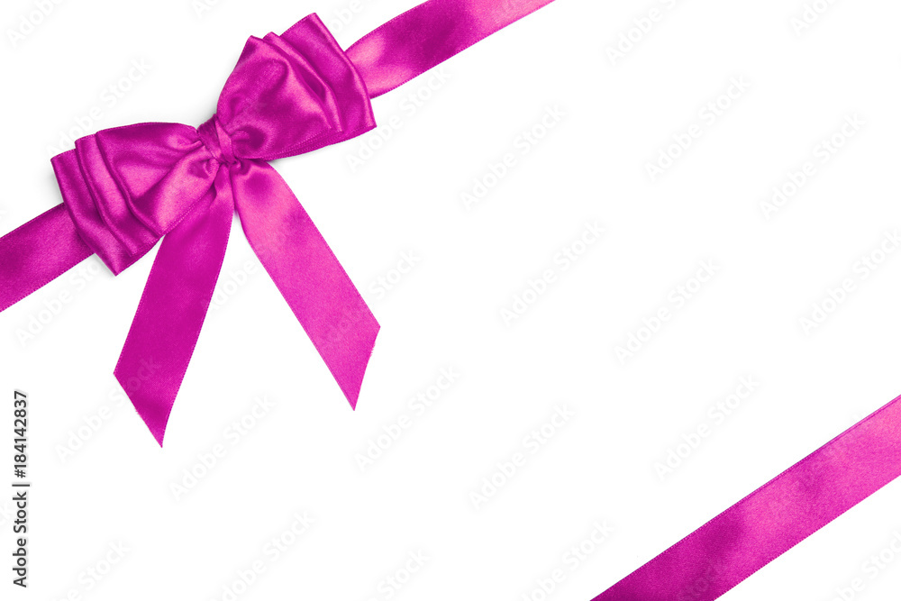 purple ribbon isolated on white purple ribbon isolated on white