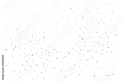 Abstract spray pattern of stains.Texture Vector. Dust overlay distress grain . .Black paint splatter , dirty,poster for your design. Hand drawing illustration.