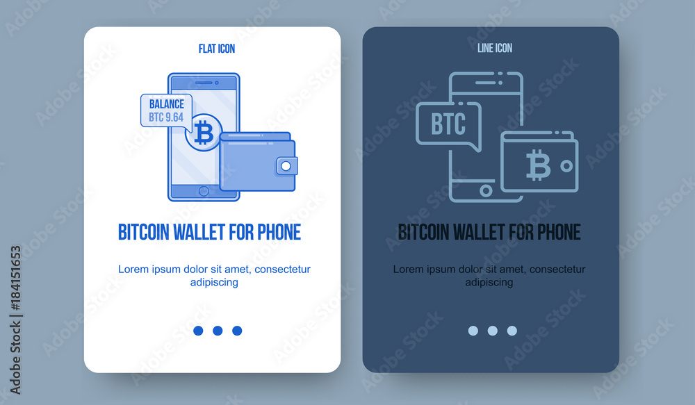 Flat line illustration for web and app. Cryptocurrency concept icon, bitcoin technologies. Flat line illustration for web and app. Cryptocurrency concept icon, bitcoin technologies.