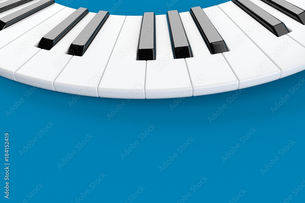 Naklejka premium Piano keyboard