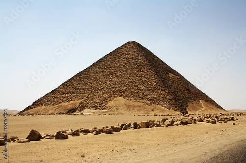 La pyramide rouge de Dahchour - Egypte