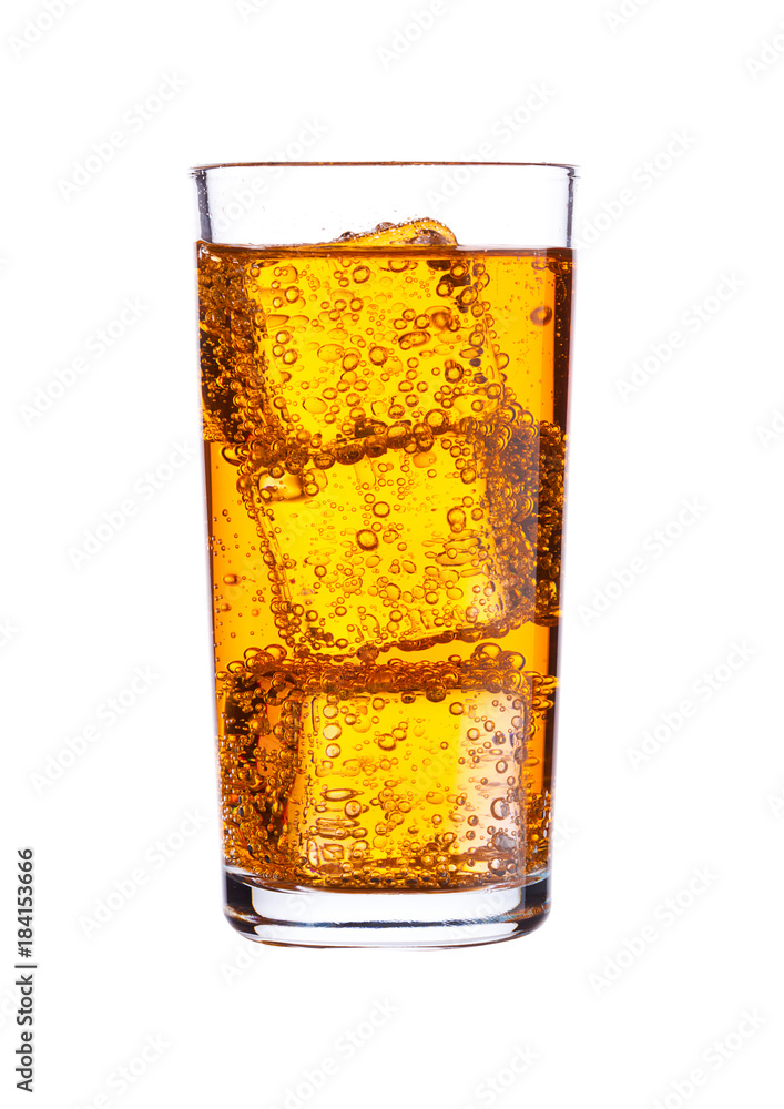 custom made wallpaper toronto digitalGlass of energy carbonated soda drink with ice