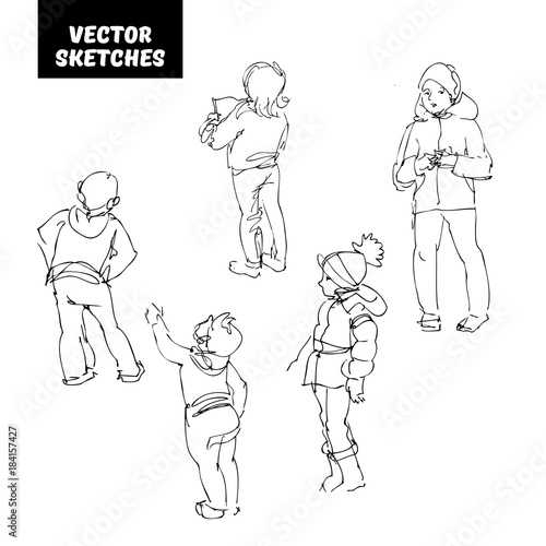 Vector set of sketches