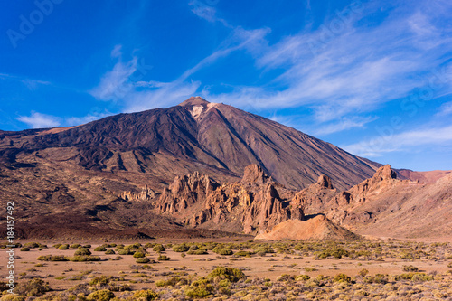 landscape with mount Teide in Teide National Park - Tenerife, Canary Islands © EwaStudio