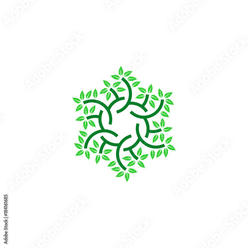 leaf vector logo