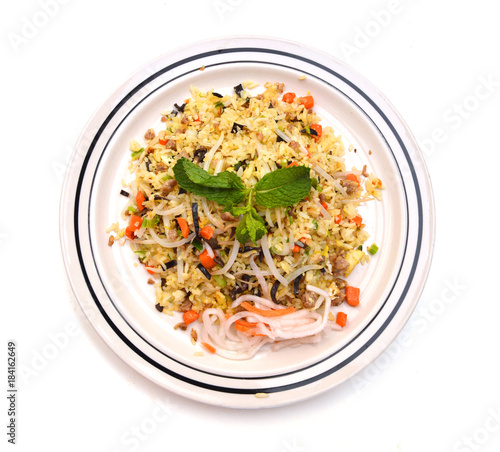 fried rice, asian cuisine, yangzhou style