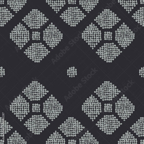 Wavy seamless pattern. Japanese Shibori ornament. Asian. Wavy motif. Grey background. Classic japanese dyeing technique. Plain backdrop for wallpaper, web page background or surface textures.