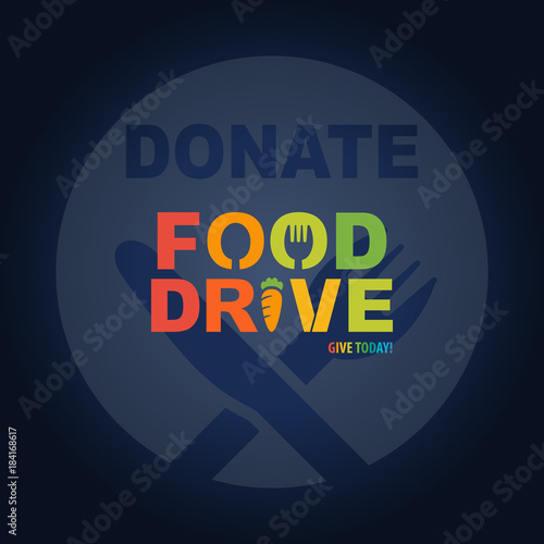 Food Drive Donation Give Today Campaign