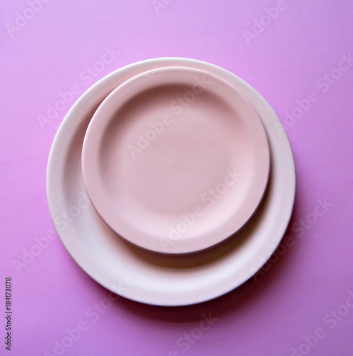 Pink plates
