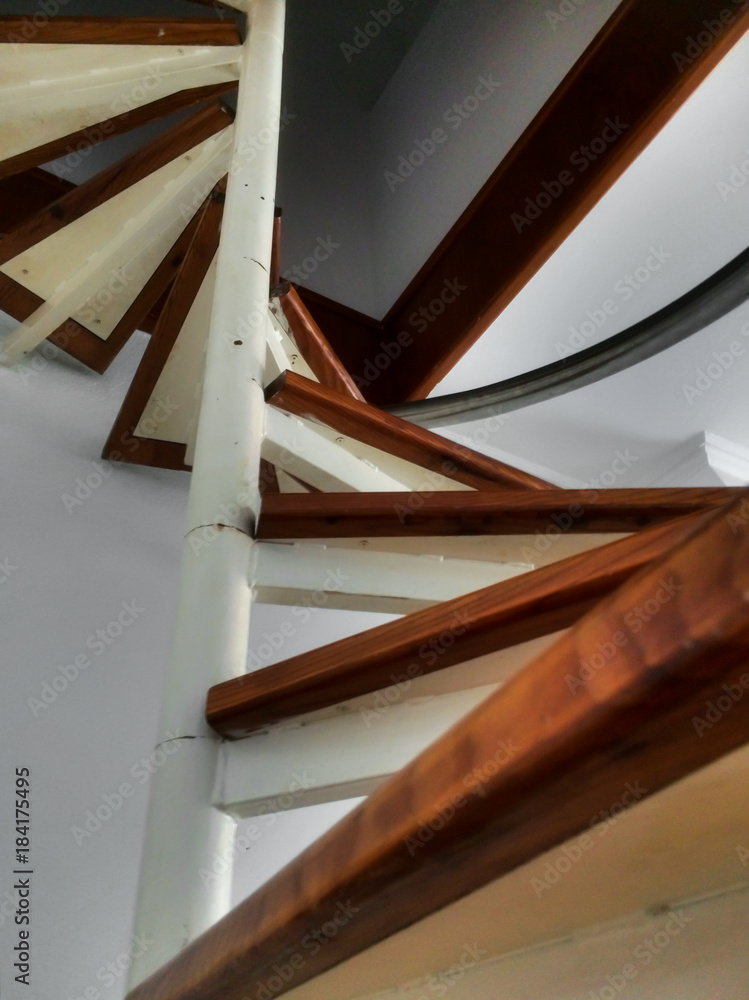 Treacherous spiral staircase Treacherous spiral staircase