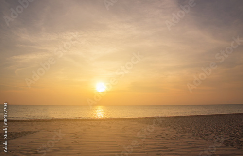 Sunrise on the sea. © grooveriderz