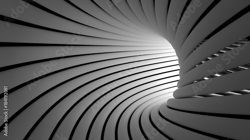 Architecture abstract tube Background