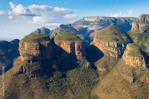 The Three Rondavels view, South Africa