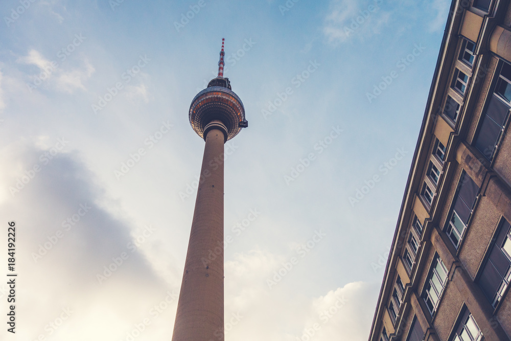 Obraz premium tv-tower at berlin, germany