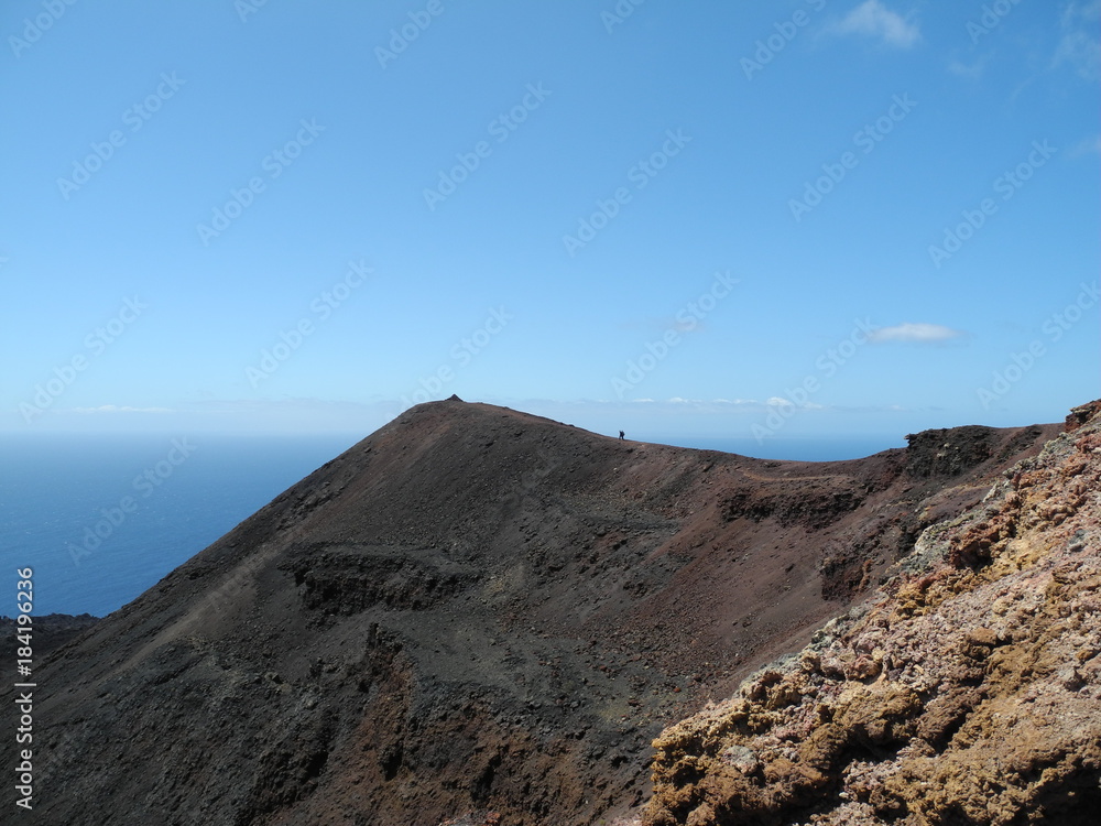 Vulkan Teneguia auf La Palma Vulkan Teneguia auf La Palma