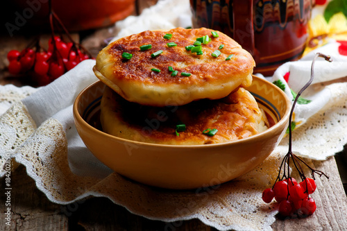 platsinda, traditional Moldavian pie..style rustic