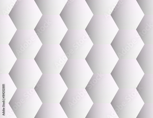 Fototapeta Naklejka Na Ścianę i Meble -  Seamless pattern of hexagons