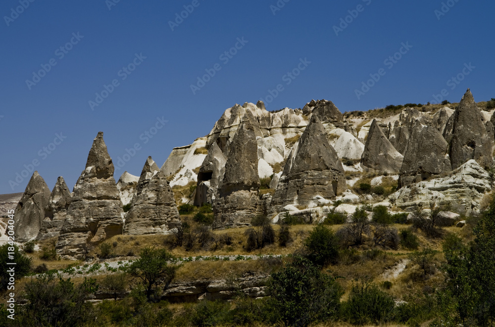 Naklejka premium View of South Cappadocia Valley.