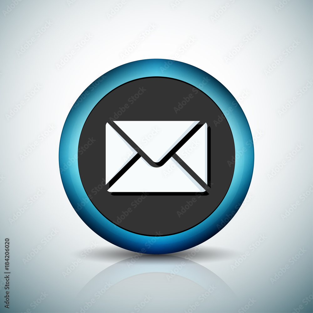 Cantact Mail button sign Cantact Mail button sign