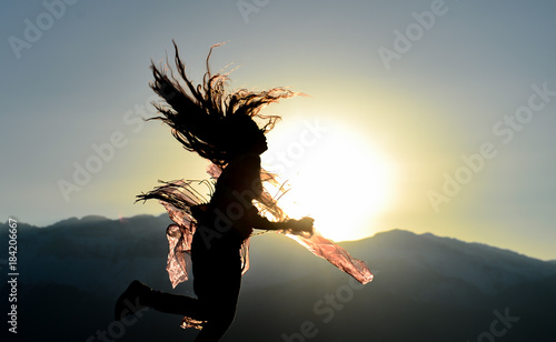 Принти на полотні enthusiastic, energetic and dynamic dancer