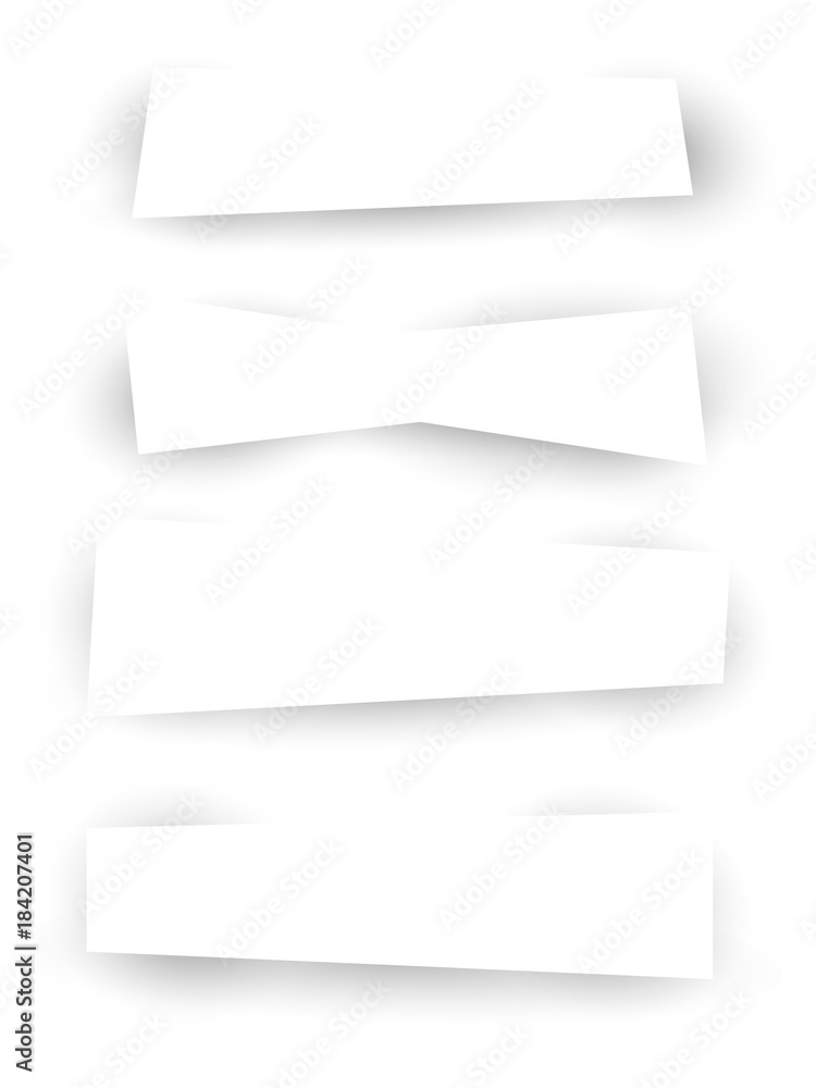 shadow on white background design element template02 shadow on white background design element template02