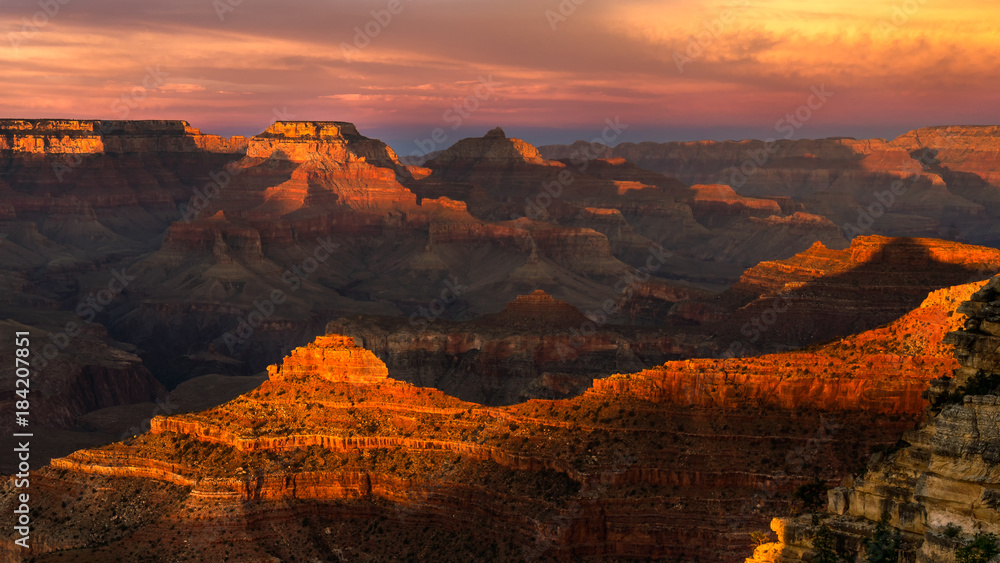 Grand Canyon Sunset at Mather Point