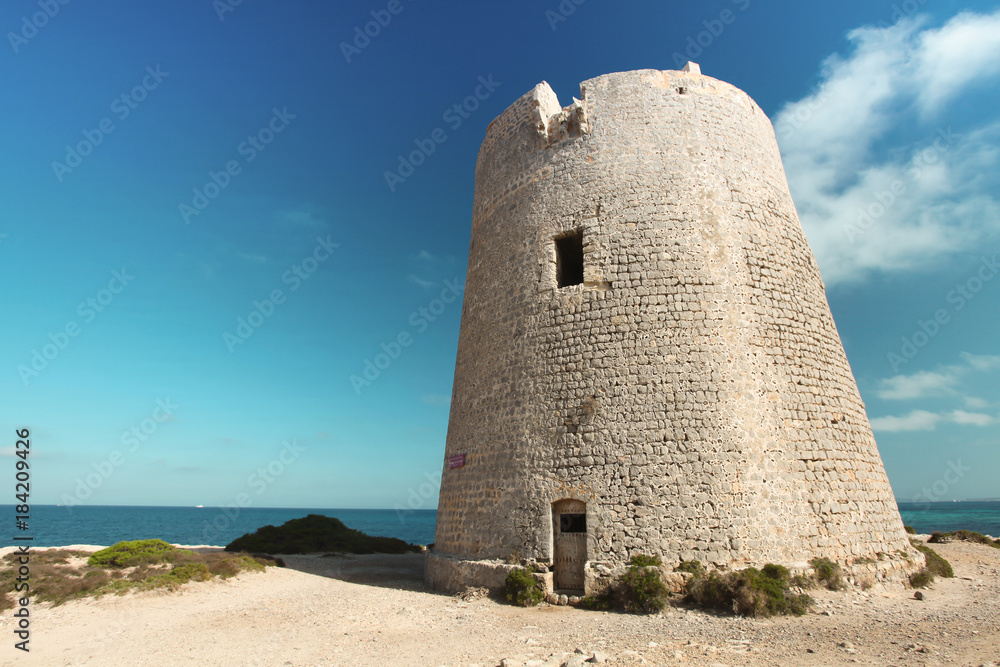 Tower Torre de Ses Portes on Ibiza