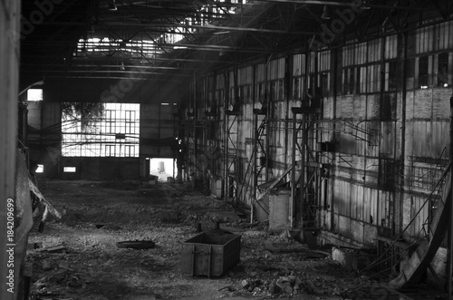 Abandoned factory in Czech Republic photo