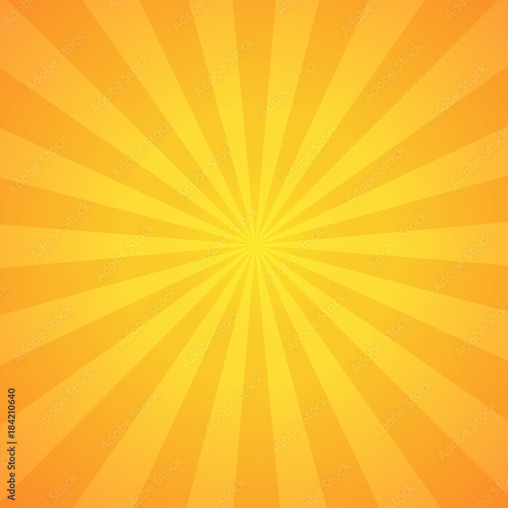 Sunburst background design Sunburst background design