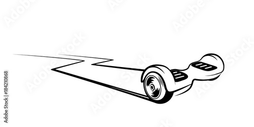 Self-balancing scooter vector