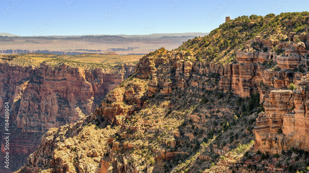 Grand Canyon looking to Desert View from Navajo Point