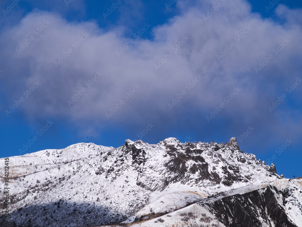 有珠山の雪景色stock Photo Adobe Stock