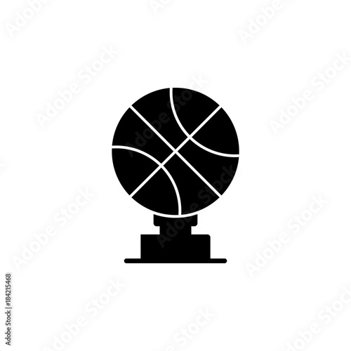 Basketball Trophy icon. The sign of win Icon. Premium quality graphic design. Signs, symbols collection, simple icon for websites, web design, mobile app