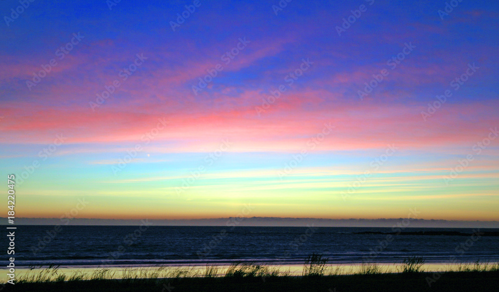 Obraz premium South Isand Sunset NZ