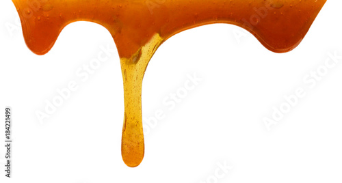 Valokuva syrup isolated on white background