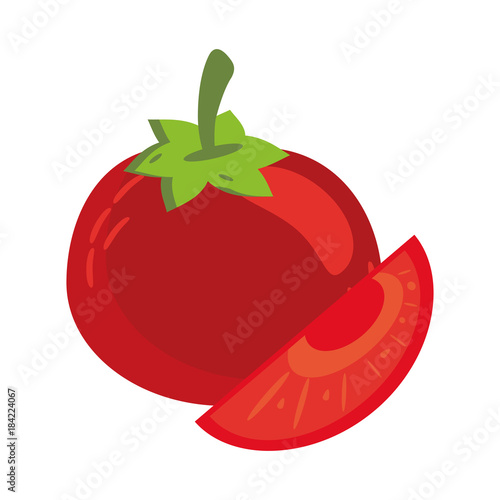 Fresh sliced tomatos