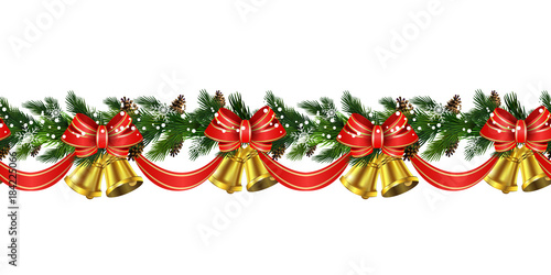 Vector Christmas Border