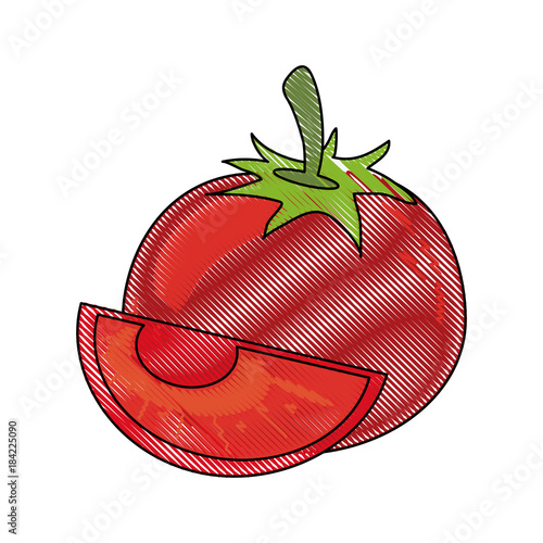 Fresh sliced tomatos