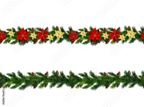 Vector Christmas Border